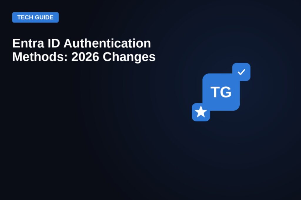Entra ID authentication methods 2026 changes illustration