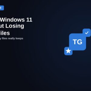 reset windows 11 keep files