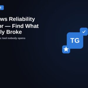 windows reliability monitor guide