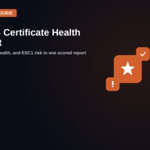 AD CS Certificate Health Report