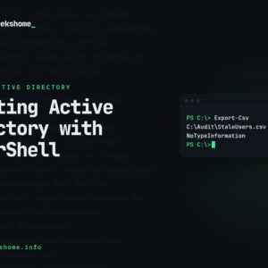 Auditing Active Directory with PowerShell: Practical Queries