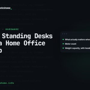 Best Standing Desks for a Home Office Setup in 2026