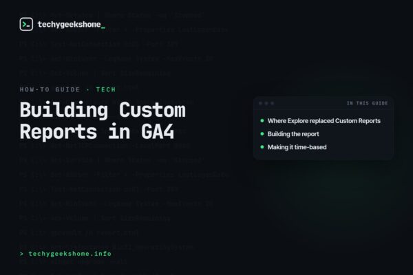 Building Custom Reports in GA4: A Guide to the Explore Workspace