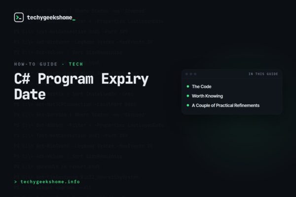 C# Program Expiry Date: Setting an Expiration on Your App