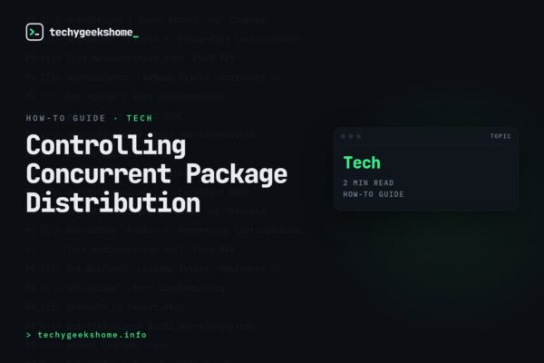 Controlling Concurrent Package Distribution