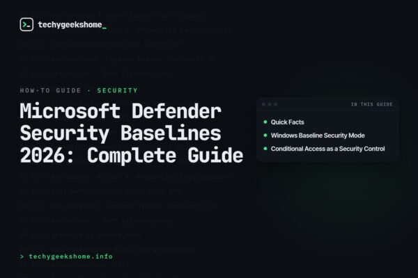 Microsoft Defender Security Baselines 2026: Complete Guide