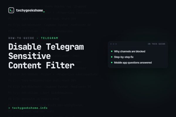 How to Disable Telegram Sensitive Content Filter (2026 Fix)