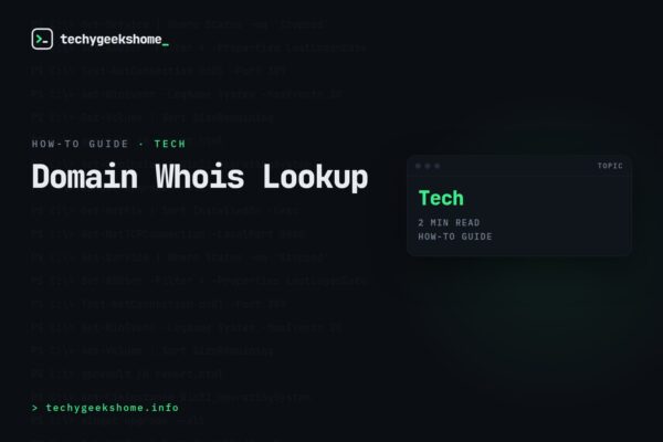 Domain Whois Lookup: A Free Tool for Checking Domain Ownership
