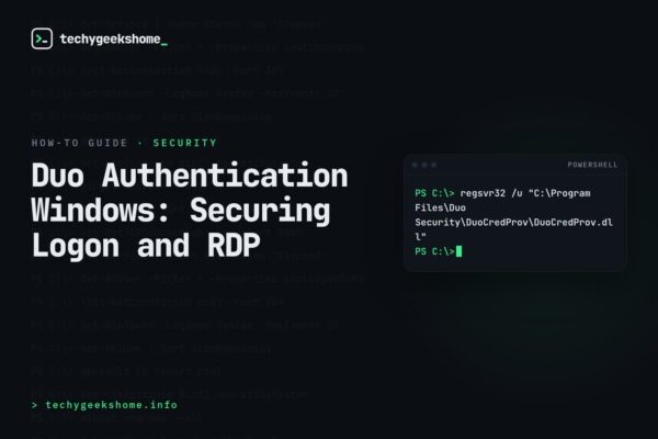 Duo Authentication Windows: Securing Logon and RDP