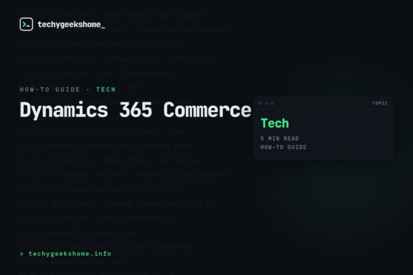 Dynamics 365 Commerce: A Practical Overview for Retail POS Consolidation