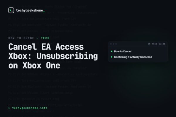 Cancel EA Access Xbox: Unsubscribing on Xbox One