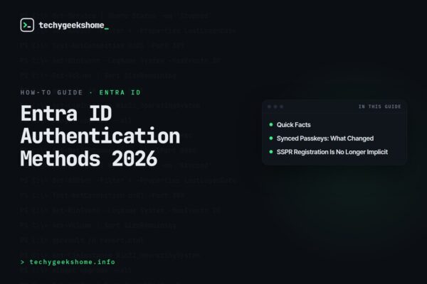 Entra ID Authentication Methods 2026: What's Changing