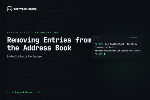 Hide Contacts Exchange: Removing Entries from the Address Book