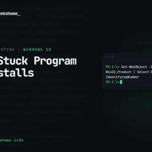 Fixing Stuck or Corrupt Program Uninstalls on Windows 10/11 in 2026