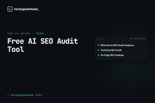 Free AI SEO Audit Tool
