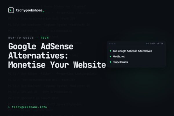 Google AdSense Alternatives: Monetise Your Website