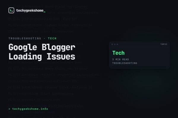 Google Blogger Loading Issues: Fixing a Blogger Site That Won't Display