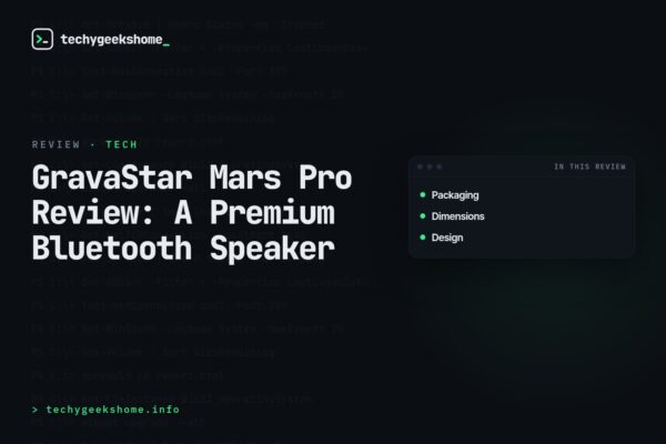 GravaStar Mars Pro Review: A Premium Bluetooth Speaker