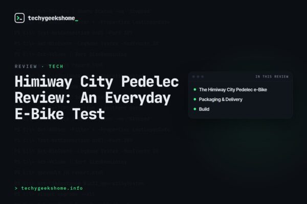 Himiway City Pedelec Review: An Everyday E-Bike Test