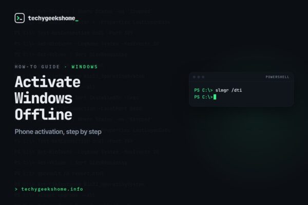 How to Activate Windows Without an Internet Connection (2026 Guide)