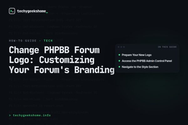 Change PHPBB Forum Logo: Customizing Your Forum's Branding