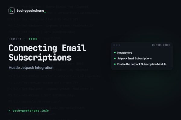Hustle Jetpack Integration: Connecting Email Subscriptions