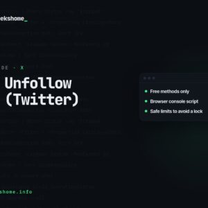 Mass Unfollow X Twitter: Free Methods That Actually Work
