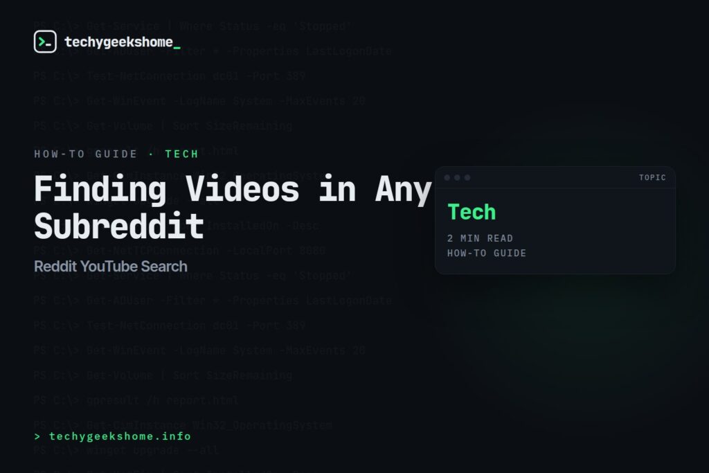 Reddit YouTube Search: Finding Videos in Any Subreddit