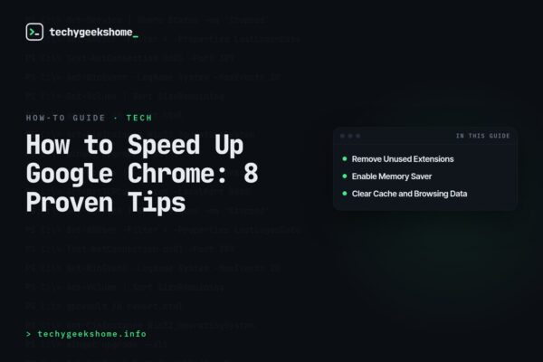 How to Speed Up Google Chrome: 8 Proven Tips (2026)