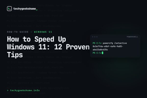 How to Speed Up Windows 11: 12 Proven Tips for 2026
