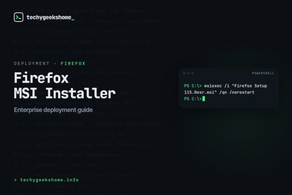 Firefox MSI Installer: Enterprise Deployment Guide (2026)