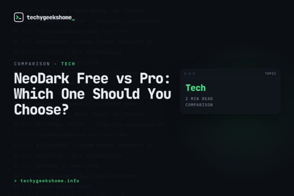 NeoDark Free vs Pro: Which One Should You Choose?