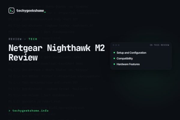 Netgear Nighthawk M2 Review