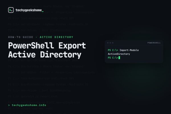 PowerShell Export Active Directory: Pulling Last Logon Data to CSV