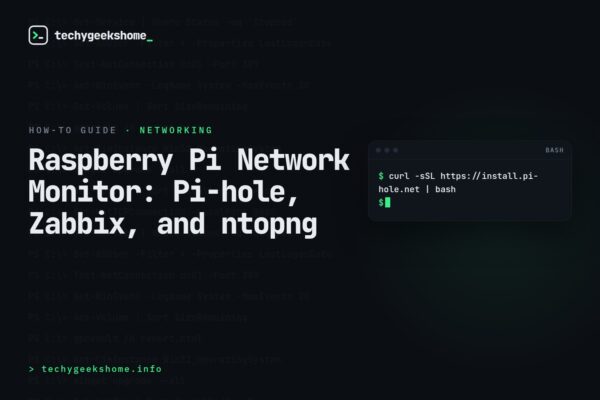 Raspberry Pi Network Monitor: Pi-hole, Zabbix, and ntopng