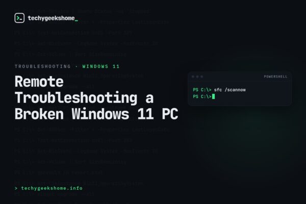 Remote Troubleshooting a Broken Windows 11 PC in 2026: Modern Alternatives to DaRT