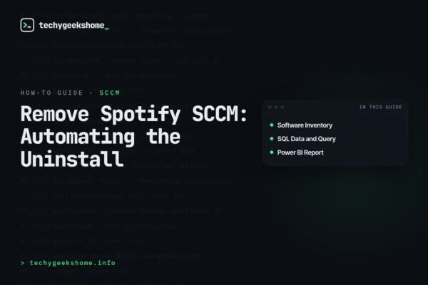 Remove Spotify SCCM: Automating the Uninstall