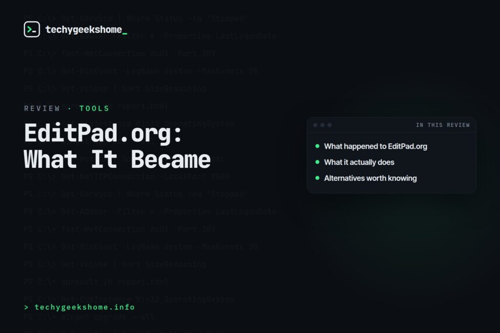 EditPad.org Review: What It Became and Whether to Use It