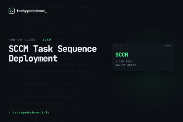SCCM Task Sequence Deployment: Running Packages from a Distribution Point