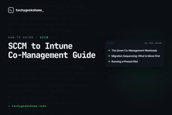 SCCM to Intune Co-Management Guide (2026)