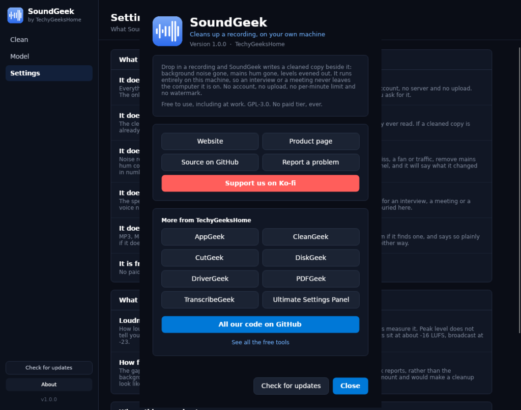 soundgeek about The About box, with the rest of the range.