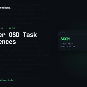 Speeding Up ConfigMgr OSD Task Sequences Without MDT Integration (2026)