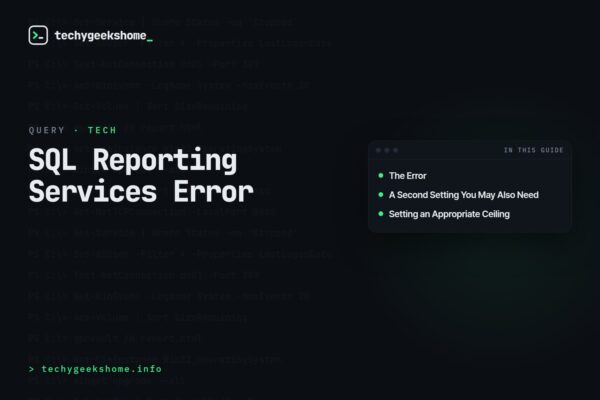 SQL Reporting Services Error: Maximum request length exceeded