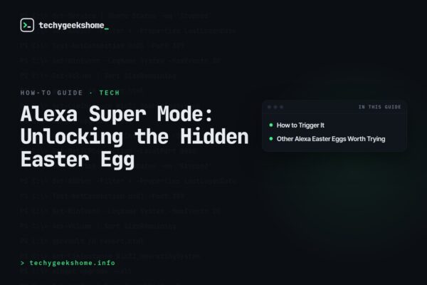 Alexa Super Mode: Unlocking the Hidden Easter Egg