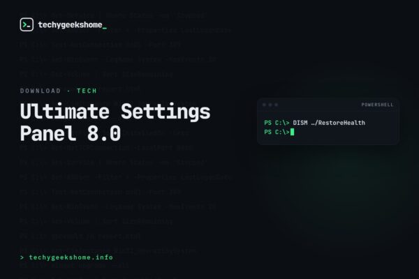 Ultimate Settings Panel 8.0: A Complete Rebuild: Online and Downloadable