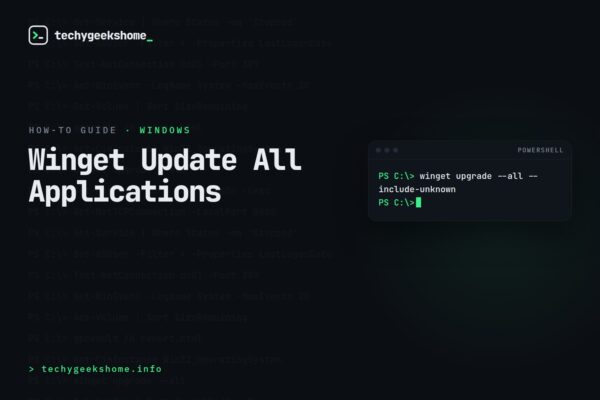 Winget Update All Applications: The Complete Command Guide