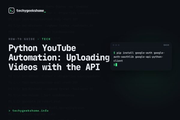 Python YouTube Automation: Uploading Videos with the API