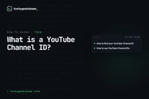 What is a YouTube Channel ID?