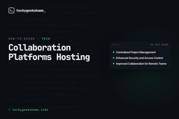 Collaboration Platforms Hosting: Why It Fits Site Managers