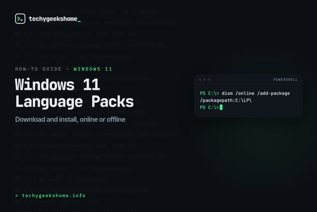 Windows 11 Language Packs: How to Download and Install (2026)